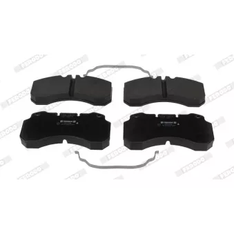 Jeu de 4 plaquettes de frein arrière FERODO FCV1159B