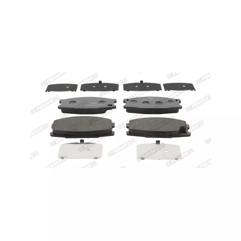 Jeu de 4 plaquettes de frein avant FERODO FVR1701