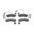 Jeu de 4 plaquettes de frein arrière FERODO FVR4156 - Visuel 1