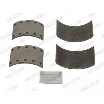 Kit de garnitures de frein, frein à tambour FERODO K17900.0-F3652