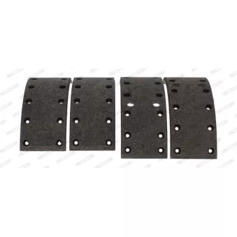Kit de garnitures de frein, frein à tambour FERODO K15869.0-F3658