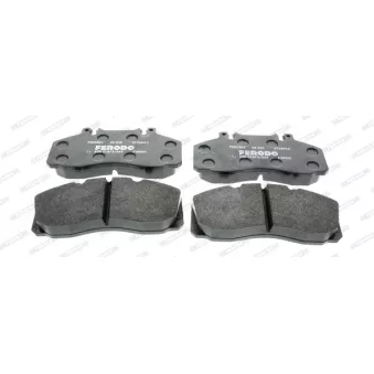 Jeu de 4 plaquettes de frein arrière FERODO FVR501