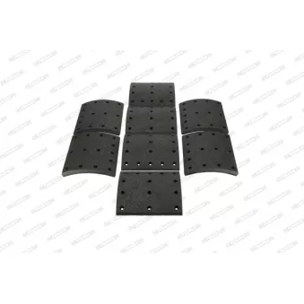 Kit de garnitures de frein, frein à tambour FERODO K19071.0-F3526