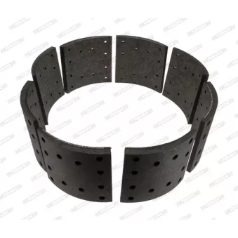 Kit de garnitures de frein, frein à tambour FERODO K19716.0-F3656