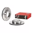 Jeu de 2 disques de frein avant BREMBO 09.5319.10 - Visuel 1