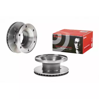 Jeu de 2 disques de frein avant BREMBO 09.6735.10