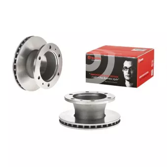 Jeu de 2 disques de frein arrière BREMBO 09.6813.60