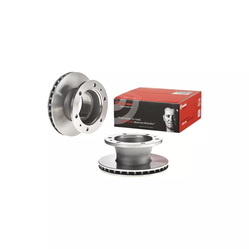 Jeu de 2 disques de frein avant BREMBO 09.6813.20