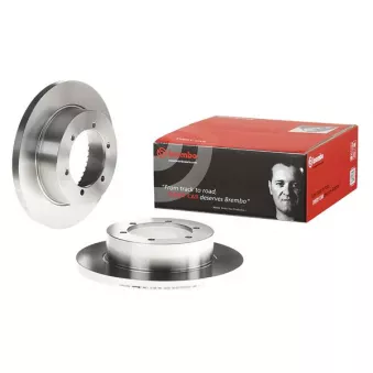 Jeu de 2 disques de frein arrière BREMBO 08.9794.60