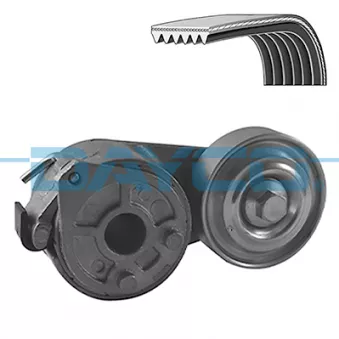 Jeu de courroies trapézoïdales à nervures DAYCO