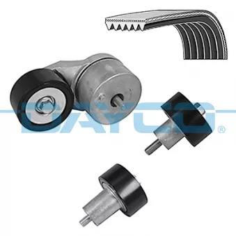 Jeu de courroies trapézoïdales à nervures DAYCO