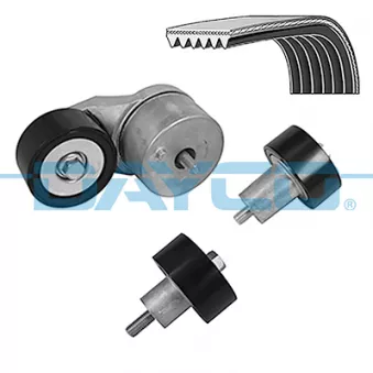 Jeu de courroies trapézoïdales à nervures DAYCO