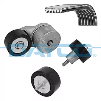 Jeu de courroies trapézoïdales à nervures DAYCO