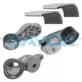 Jeu de courroies trapézoïdales à nervures DAYCO