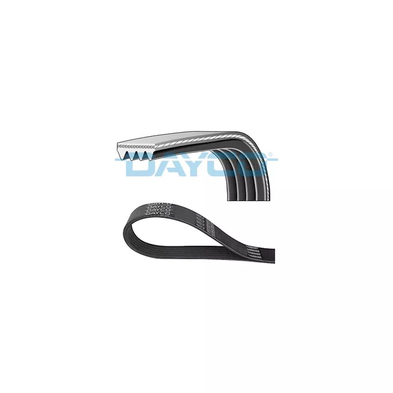 Courroie trapézoïdale à nervures DAYCO 4PK1008HD