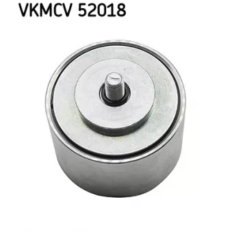 Poulie renvoi/transmission, courroie trapézoïdale à nervures SKF VKMCV 52018