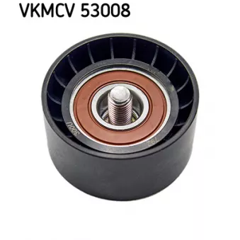 Poulie renvoi/transmission, courroie trapézoïdale à nervures SKF