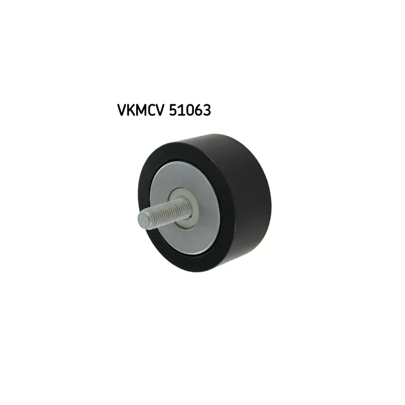 Poulie renvoi/transmission, courroie trapézoïdale à nervures SKF VKMCV 51063