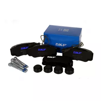 Jeu de 4 plaquettes de frein arrière SKF