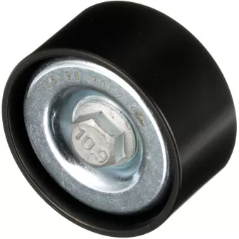 Poulie renvoi/transmission, courroie trapézoïdale à nervures GATES