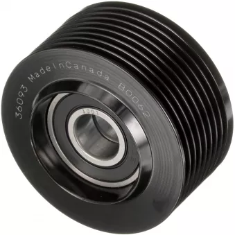 Poulie renvoi/transmission, courroie trapézoïdale à nervures GATES T36093