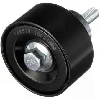 Poulie renvoi/transmission, courroie trapézoïdale à nervures GATES