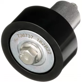 Poulie renvoi/transmission, courroie trapézoïdale à nervures GATES