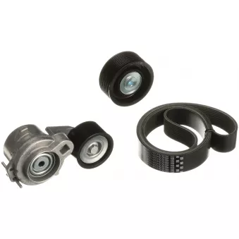 Jeu de courroies trapézoïdales à nervures GATES