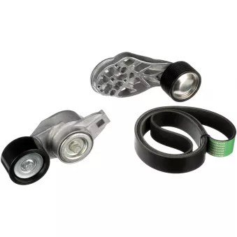 Jeu de courroies trapézoïdales à nervures GATES