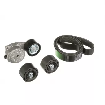 Jeu de courroies trapézoïdales à nervures GATES