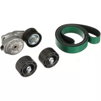 Jeu de courroies trapézoïdales à nervures GATES