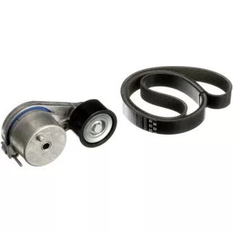 Jeu de courroies trapézoïdales à nervures GATES