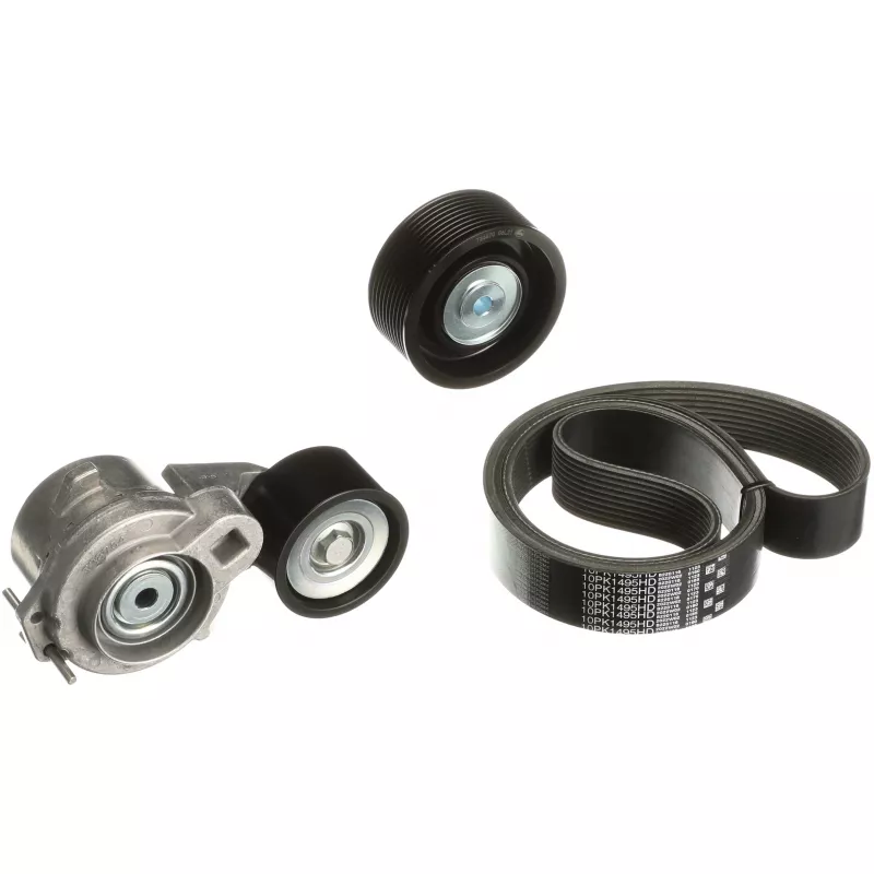 Jeu de courroies trapézoïdales à nervures GATES K0310PK1495HD