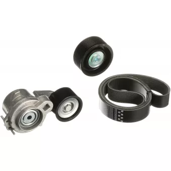 Jeu de courroies trapézoïdales à nervures GATES