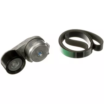 Jeu de courroies trapézoïdales à nervures GATES