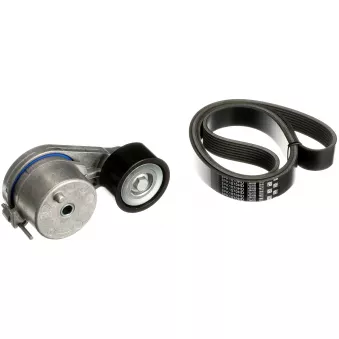 Jeu de courroies trapézoïdales à nervures GATES