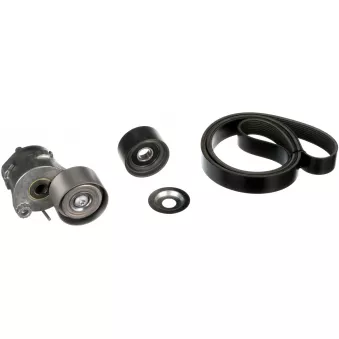 Jeu de courroies trapézoïdales à nervures GATES