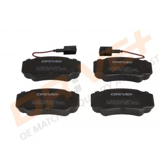 Jeu de 4 plaquettes de frein arrière Dr!ve+ DP1010.10.0245