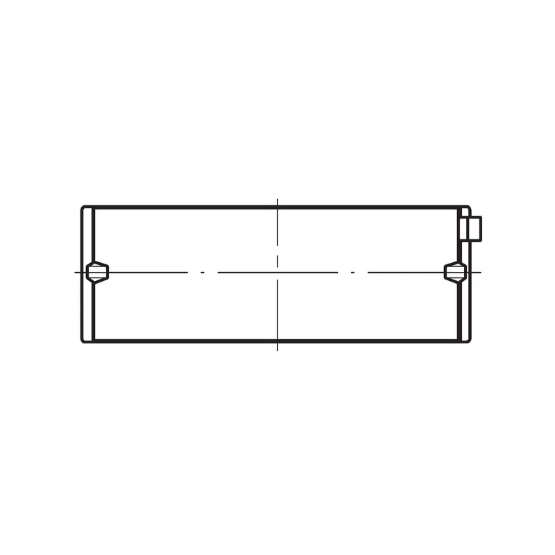 Coussinet de vilebrequin MAHLE 037 HL 21040 050