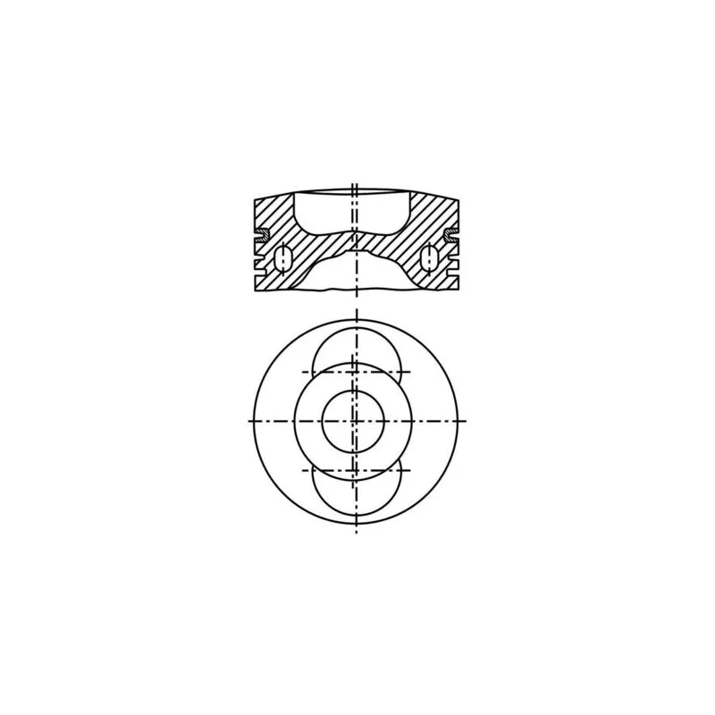 Piston MAHLE 099 92 02