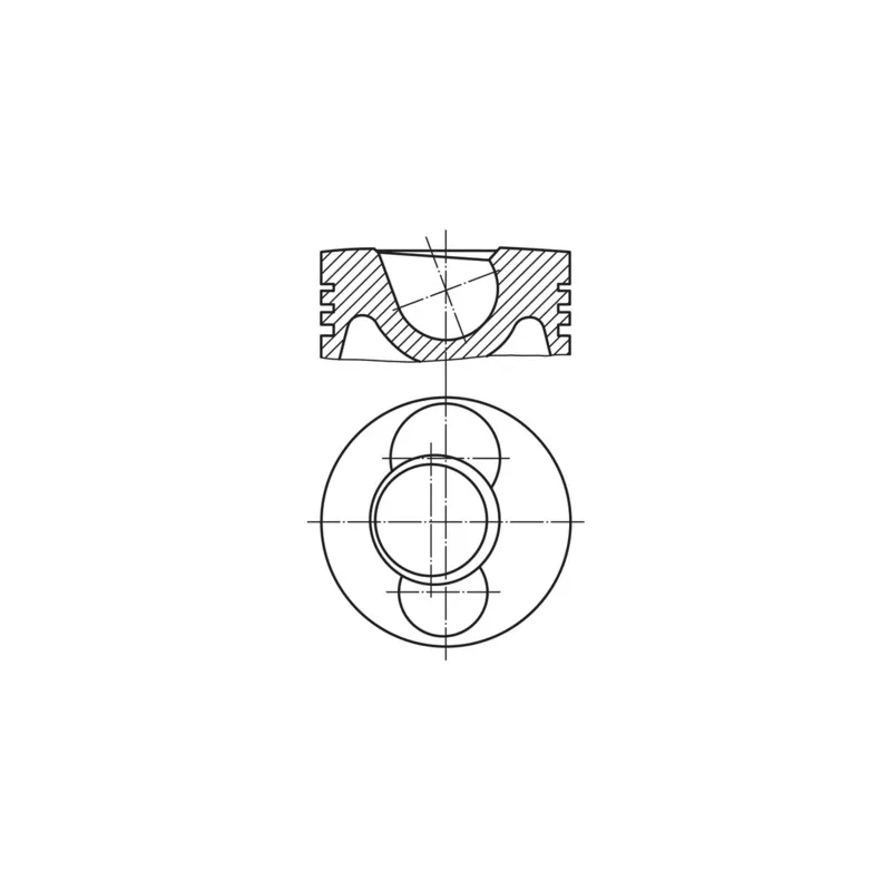 Piston MAHLE 101 59 00