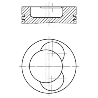 Piston MAHLE 004 50 02
