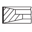 Jeu de segments de pistons MAHLE 005 38 N3 - Visuel 1
