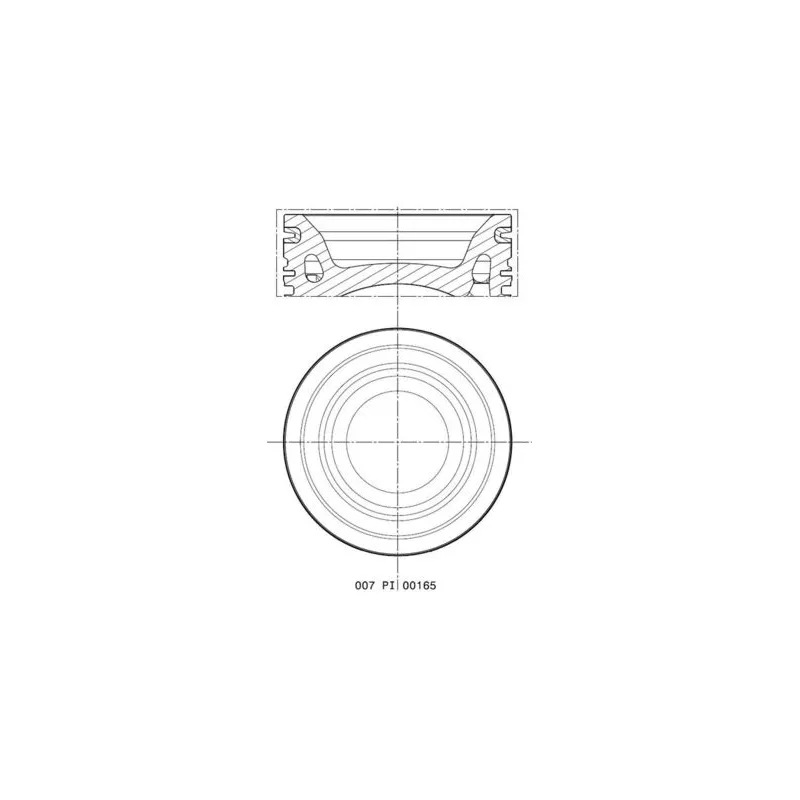 Piston MAHLE 007 PI 00165 000