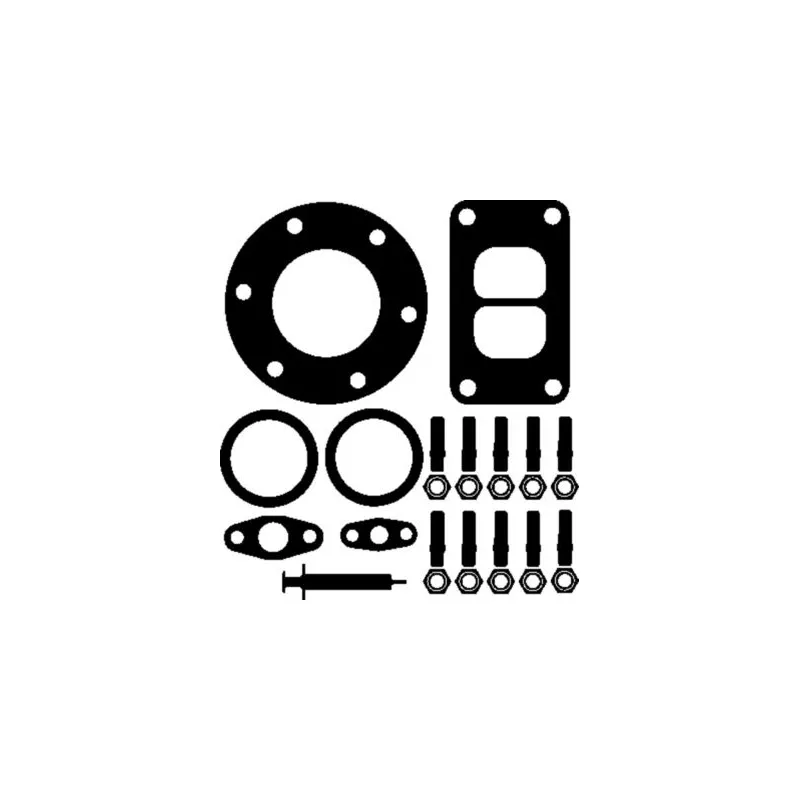 Kit de montage, turbo MAHLE 001 TA 17021 000
