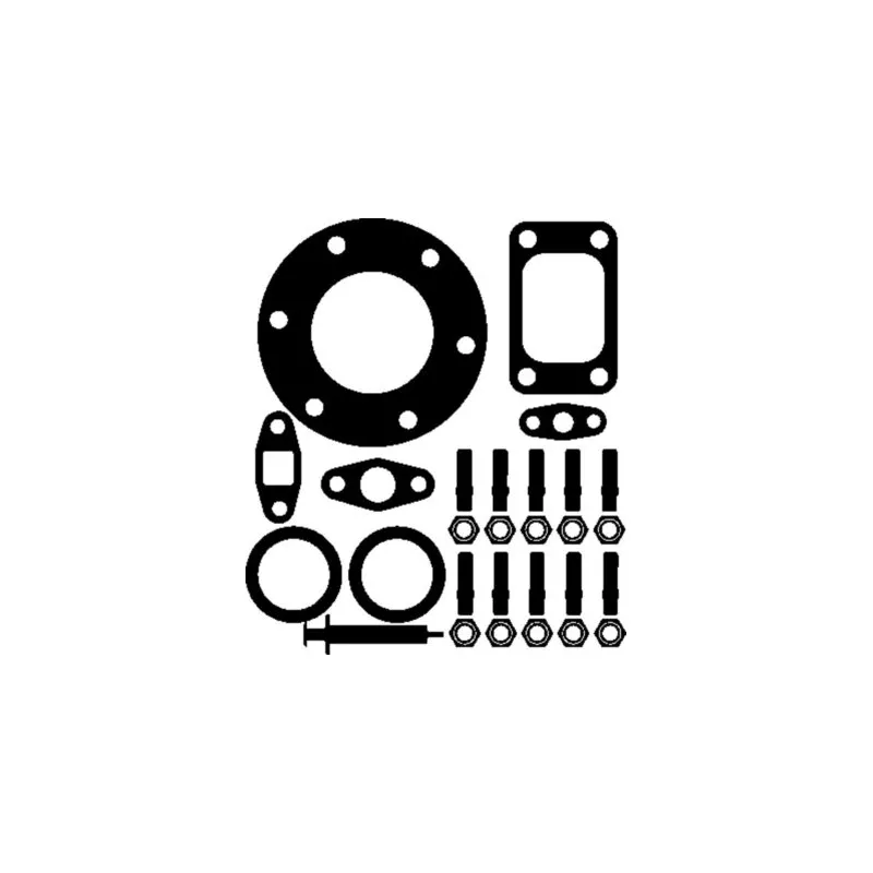 Kit de montage, turbo MAHLE 001 TA 14534 000