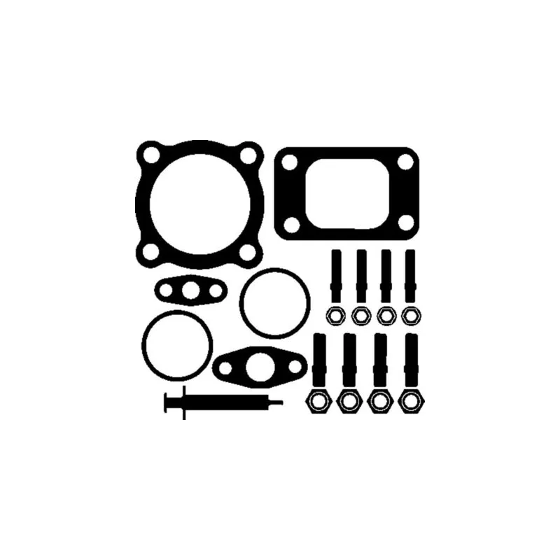 Kit de montage, turbo MAHLE 001 TA 14584 000