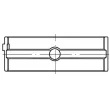 Coussinet de vilebrequin MAHLE 001 HL 10267 000 - Visuel 1