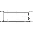 Coussinet de vilebrequin MAHLE 001 FL 19809 050 - Visuel 2