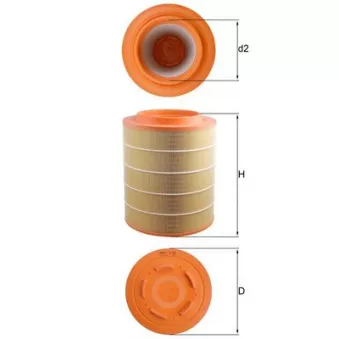 Filtre à air KNECHT LX 4076